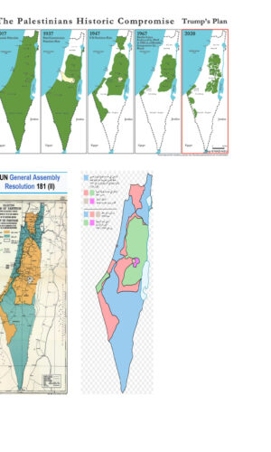 Israel Palestine history maps
